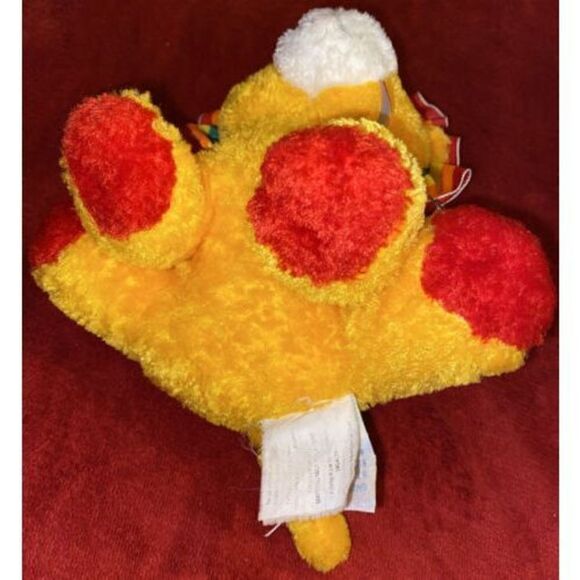 Vintage 1999 Baby Gund Lion With Rainbow Trim & Ribbon HTF - Picture 7 of 10